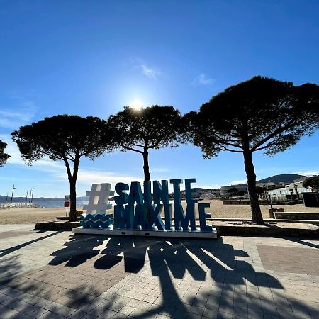 Appartement Sainte-Maxime, Plage De La Nartelle Exterior foto
